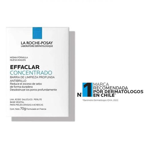 Barra Limpieza La Roche Posay Effaclar 70 g, , large image number 1