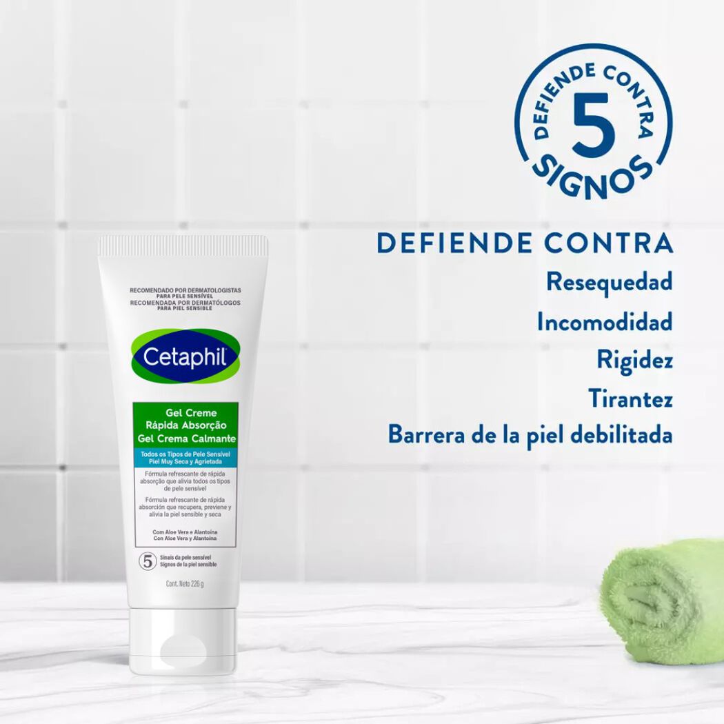 Cetaphil gel crema calmante 226gr, , large image number 4