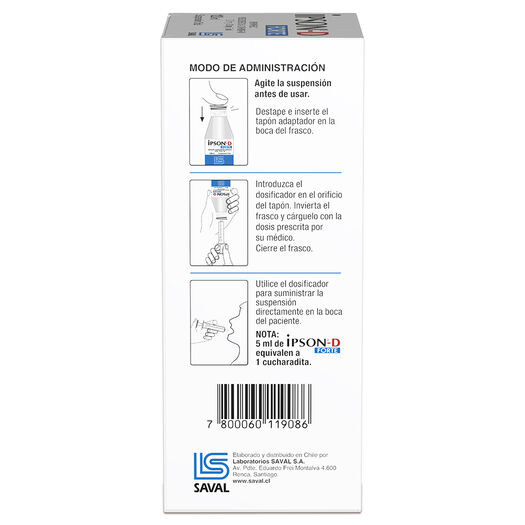 Ipson-D Forte x 120 mL Suspensión Oral, , large image number 2