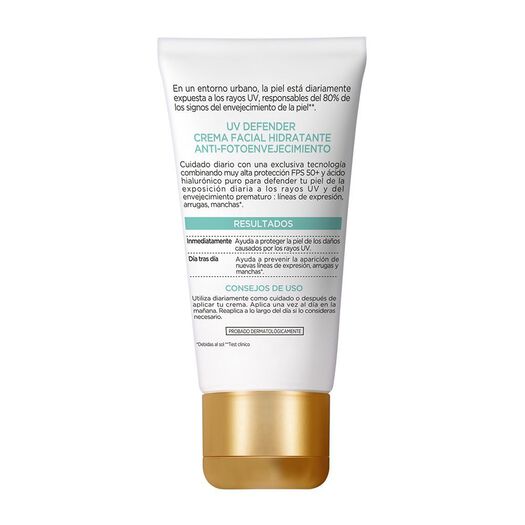 Loreal Crema UV Defender Anti Brillo FPS50+ x 40 g, , large image number 4