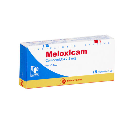 Meloxicam 7.5 mg x 15 Comprimidos PASTEUR, , large image number 0