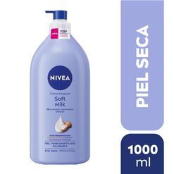 Crema Nivea Body Soft Milk 1000 mL