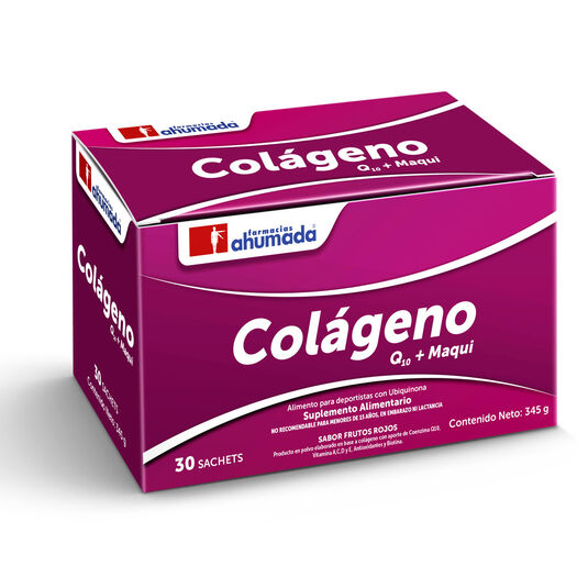 Colágeno Maqui + Q10 345G 30 Sachet, , large image number 0