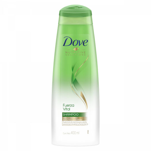SHAMPOO DOVE FUERZA VITAL 400ML 1UN, , large image number 0