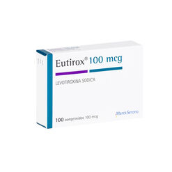 Eutirox 100 mcg x 100 Comprimidos