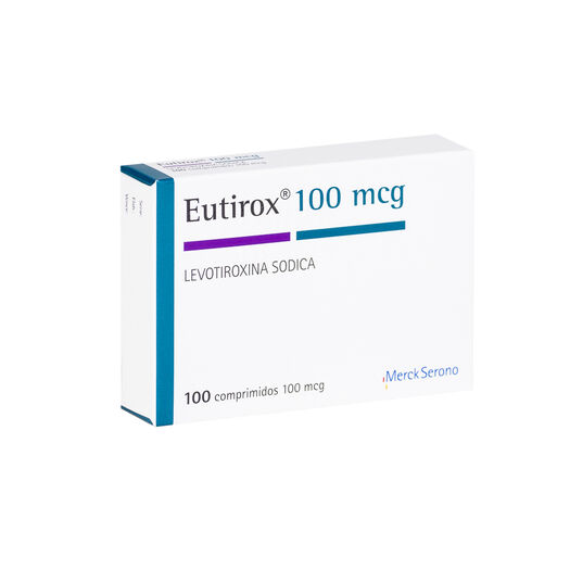 Eutirox 100 mcg x 100 Comprimidos, , large image number 0