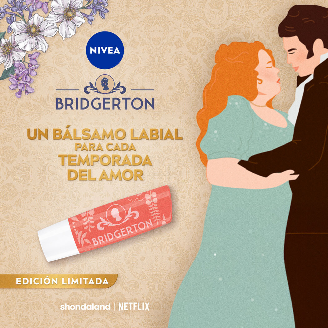 B&aacute;lsamo Labial Nivea Peach Tea Edici&oacute;n Limitada Bridgerton, , large image number 3