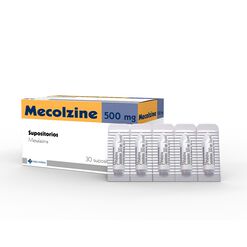 Mecolzine 500 mg x 30 Supositorios