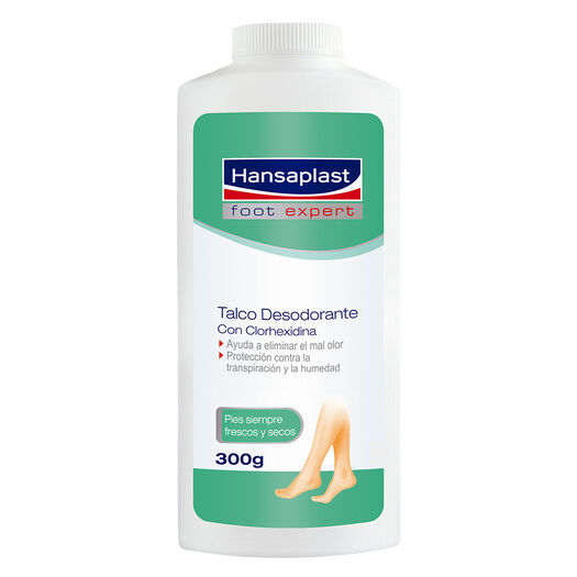 TALCO DESODORANTE PARA PIES HANSAPLAST 300 GR, , large image number 0