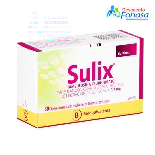 Sulix 0.4 mg x 30 Cápsulas con Gránulos de Liberación Prolongada, , large image number 0