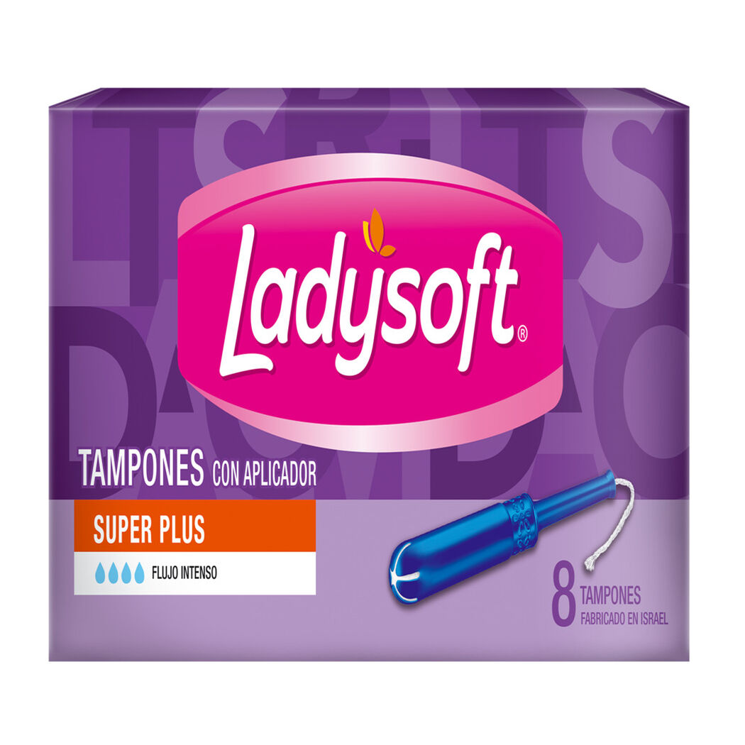 Ladysoft Tampon Super Plus x 8 Unidades, , large image number 1