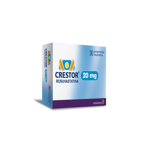 Crestor 20 mg x 30 Comprimidos Recubiertos, , large image number 0