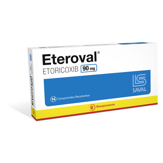 Eteroval 90 mg x 14 Comprimidos Recubiertos, , large image number 0