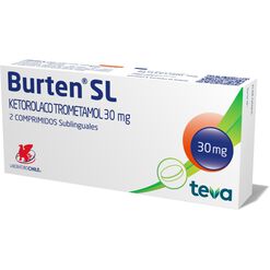 Burten SL 30 mg x 2 Comprimidos Sublinguales