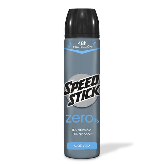Desodorante en Spray Speed Stick en Zero% Aloe Vera 91g, , large image number 1