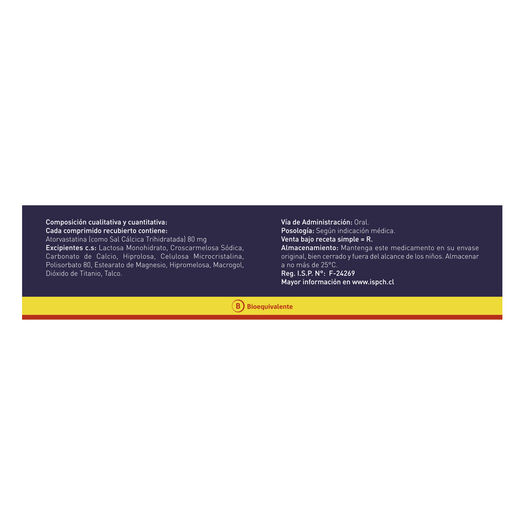 Toresta 80 mg  30 Comprimidos, , large image number 1