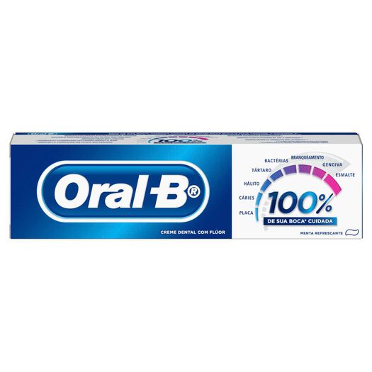 Oral-B Pasta Dental 100% Boca Protegida 70 g, , large image number 3