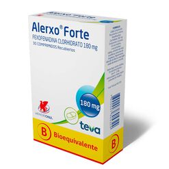 Alerxo Forte 180 mg Caja 30 Comp. Recubiertos