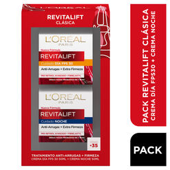 Pack Anti-Arrugas Revitalift Día + Noche de L Oréal Paris