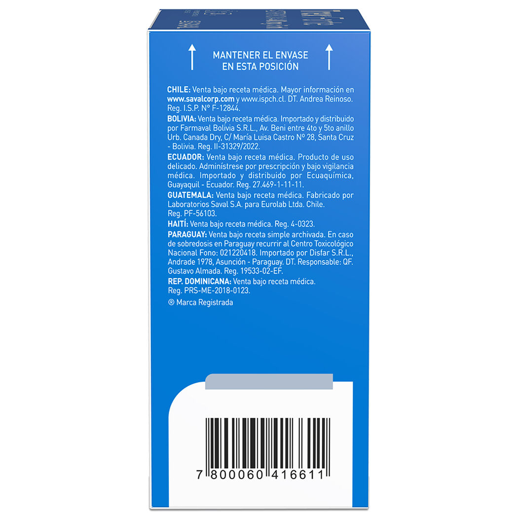 Trex Forte 400 mg/5 mL x 30 mL Polvo para Suspensión Oral con Solvente, , large image number 2