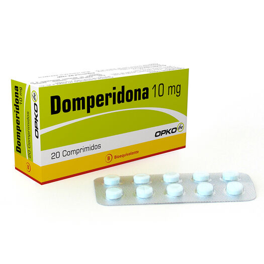 Domperidona 10 mg x 20 Comprimidos OPKO CHILE S.A., , large image number 0