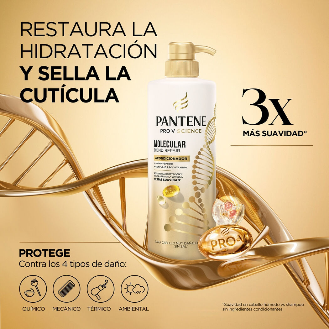 Acondicionador Pantene Molecular Bond Repair 510 ml, , large image number 2