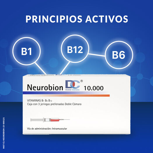 Neurobion DC Vitaminas del Complejo B con 3 jeringas, , large image number 2