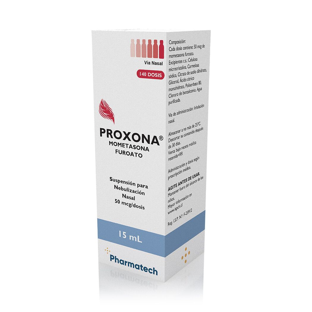 Proxona 50 mcg/Dosis x 15 mL Suspension Nasal para Nebulizacion, , large image number 0