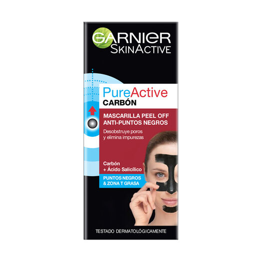 Garnier Mascarilla De Carbon Peel Off x 50 mL, , large image number 0