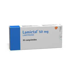 Lamictal 50 mg x 30 Comprimidos