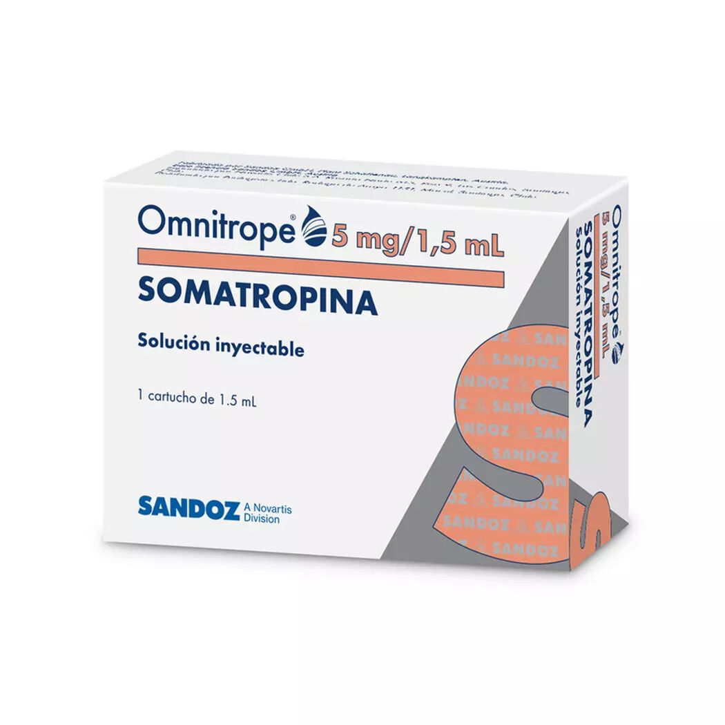 Omnitrope 5 mg/1.5 mL 1 Vial, , large image number 0