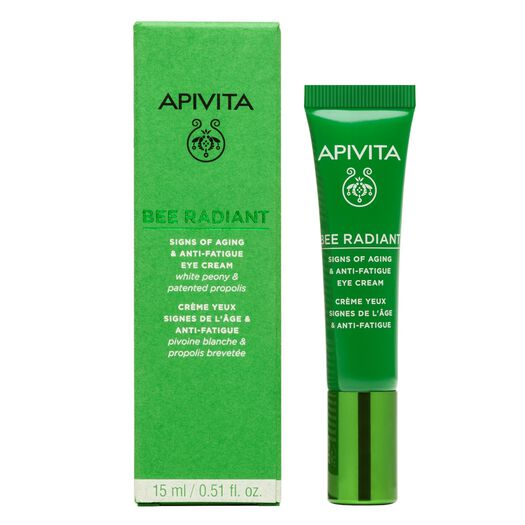 Contorno de Ojos para Signos de la Edad & Anti-fatiga 15ml Bee Radiant Apivita, , large image number 1