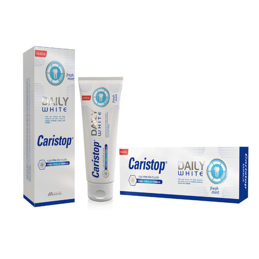 Pasta Dental Daily Caristop White 80Gr, , large image number 0