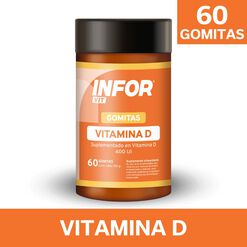 Infor Pro Vitamina D 60 Gomitas