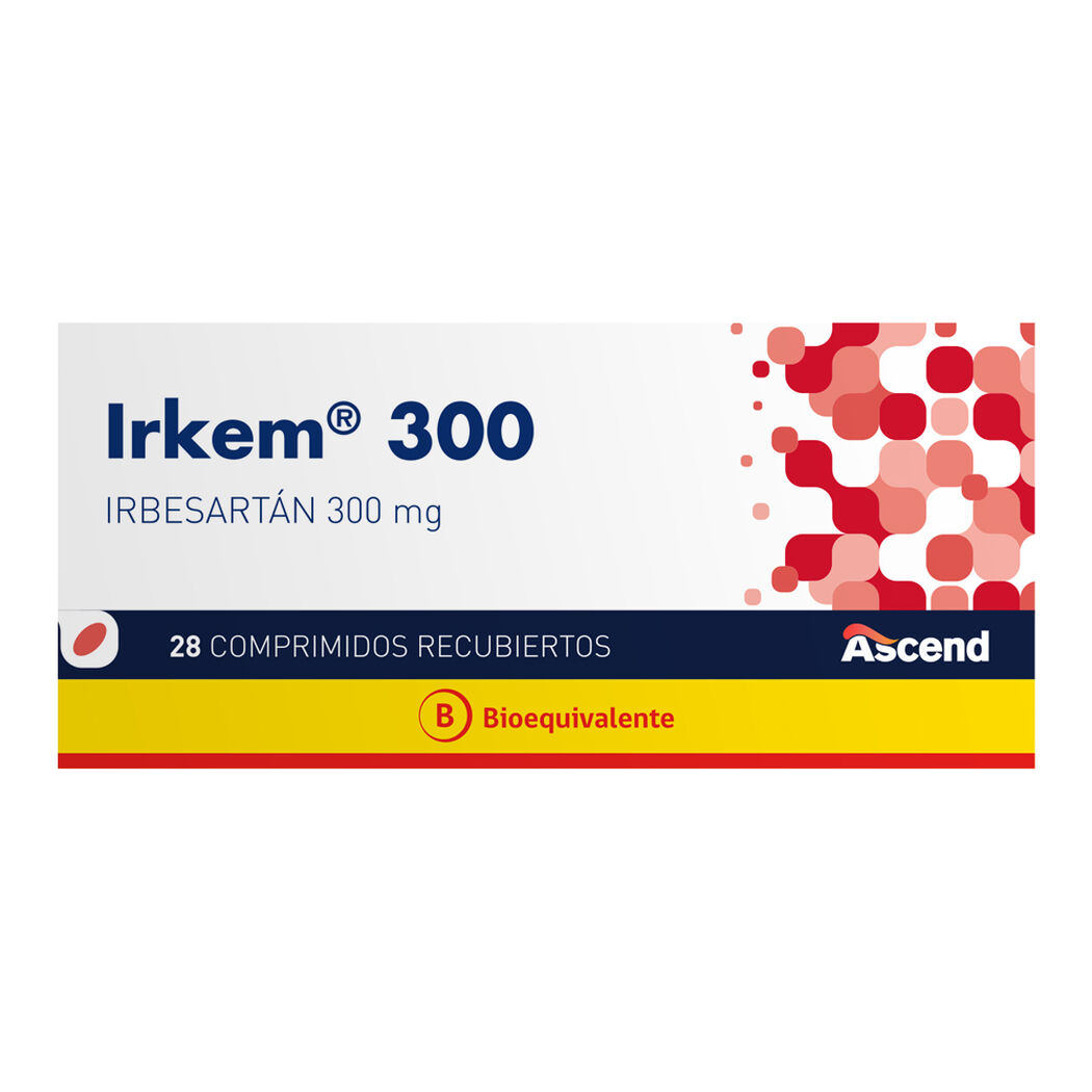 Irkem 300 mg x 28 comprimidos recubiertos, , large image number 0
