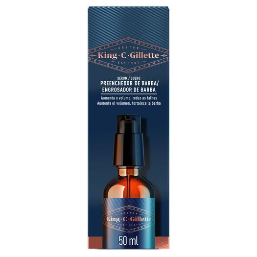 Serum Engrosador Gillette Barba King C 50 mL, , large image number 0
