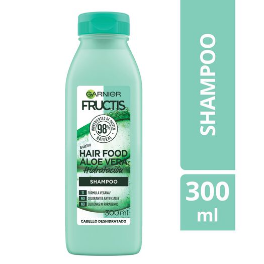 Fructis Shampoo Hair Food Aloe x 300 mL, , large image number 0
