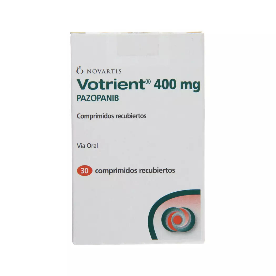 Votrient 400 mg x 30 comprimidos recubiertos, , large image number 0
