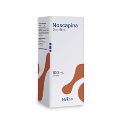 Noscapina 5 mg/5 ml x 100 ml Jarabe MINTLAB CO SA
