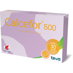 Calcefor 500 mg x 30 Comprimidos Masticables
