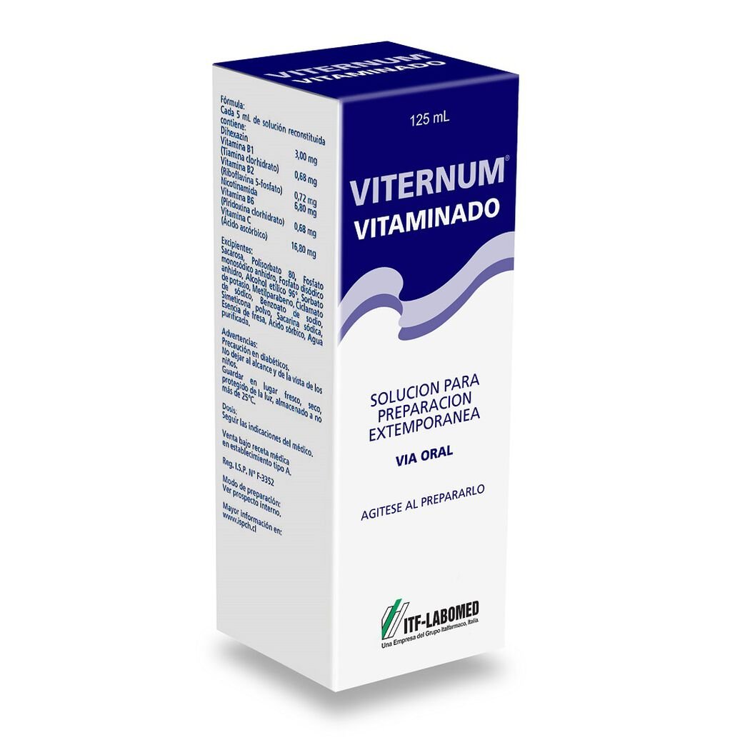 Viternum 3 mg/5 ml x 125 ml Jarabe, , large image number 0