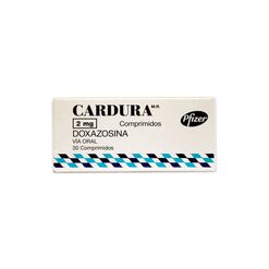 Cardura 2 mg x 30 Comprimidos