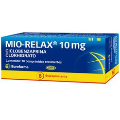 Mio-Relax 10mg x 10 Comprimidos Recubiertos