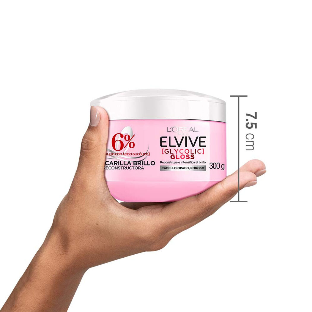 Tratamiento Capilar Elvive Glyco Gloss 300 g, , large image number 3