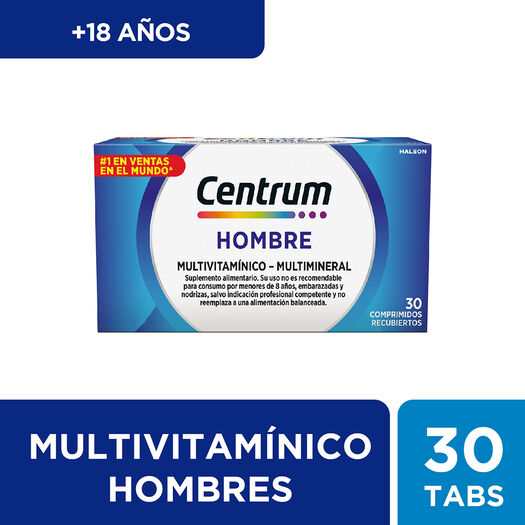 Centrum Hombre 30comp.Rec., , large image number 0