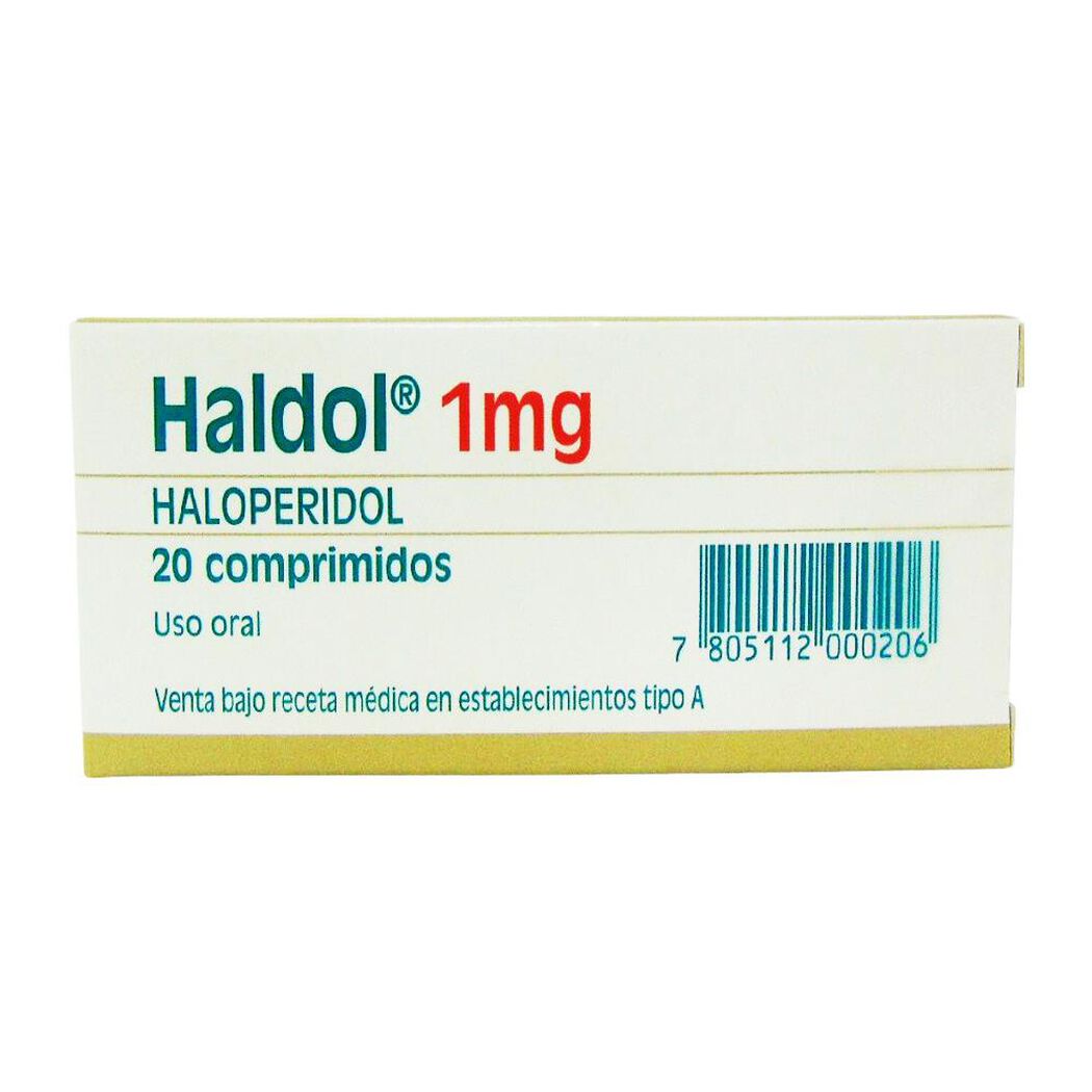 Haldol 1 mg x 20 Comprimidos, , large image number 0
