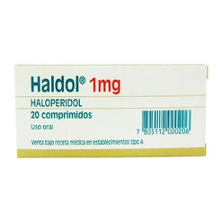 Haldol 1 mg x 20 Comprimidos
