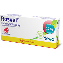 Rosvel 10 mg x 30 Comprimidos Recubiertos