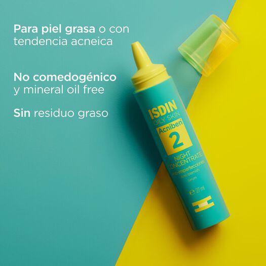 ISDIN Sérum con retinaldehído anti-imperfecciones Night Concentrate 27 ml  Acniben, , large image number 1
