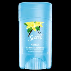 Desodorante Secret Clear Gel Vanilla 45G
